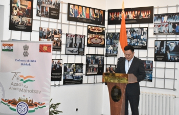 Feedback session for the 20-member Kyrgyz Youth Delegation that visited India from 17 - 24 November 2022