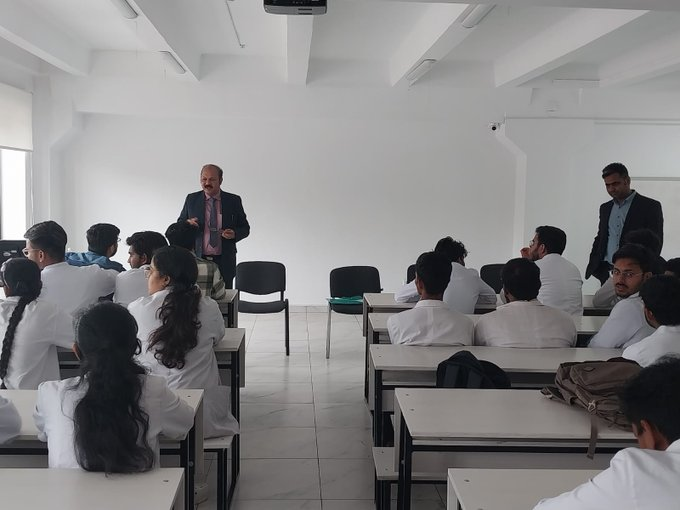 Embassy officials met the students of Bishkek International Medical Institute on 23rd  May, 2024 in Bishkek.